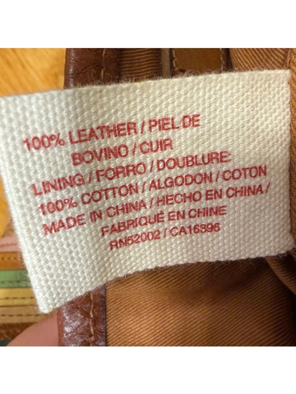 Lucky Brand Y2K Vintage Striped Leather Hobo Bag - Picture 10 of 12